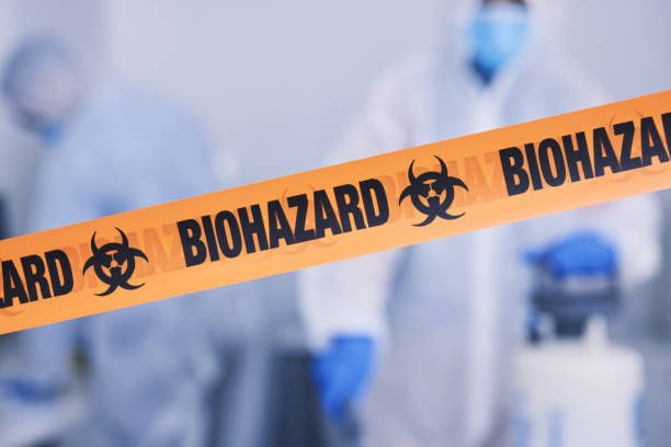 Professional Biohazard technician working in Covington, TN
